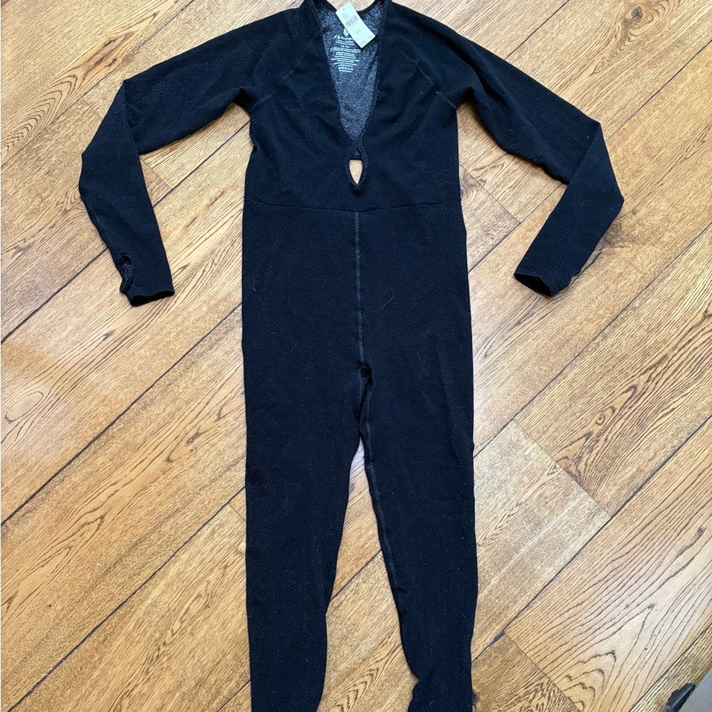 Black Long Sleeve Jumpsuit